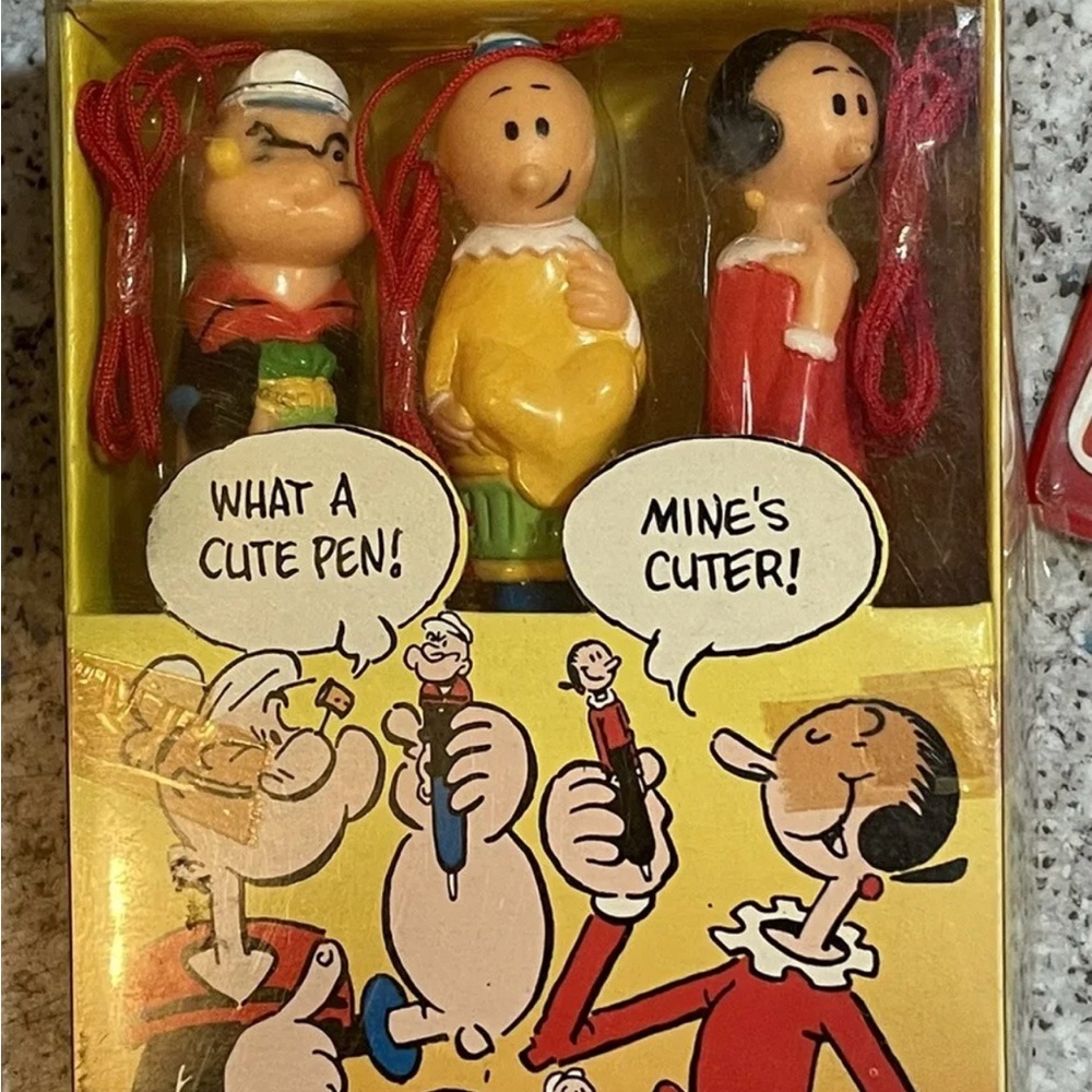 RARE VTG Popeye The Sailer Man Toys, Items & Books (New & Used) 22 piece bundle - Picture 8 of 9